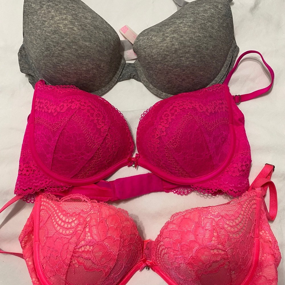 Victoria Secret push up bras